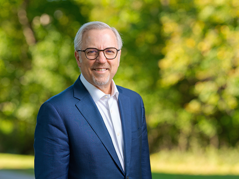 Molloy University President Dr James Lentini