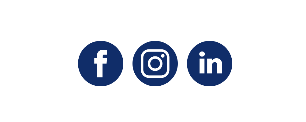 Facebook Instagram Linkedin Logos