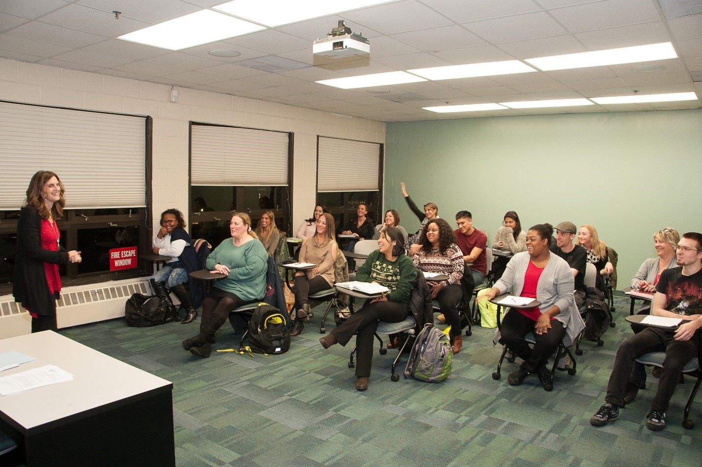 CMHC students in class