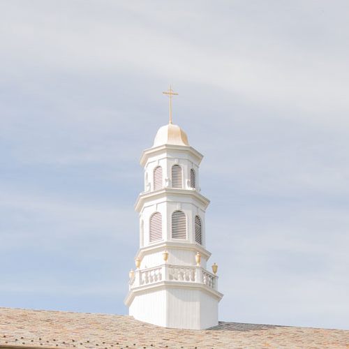 Cupola atop a building on the Molloy University campus