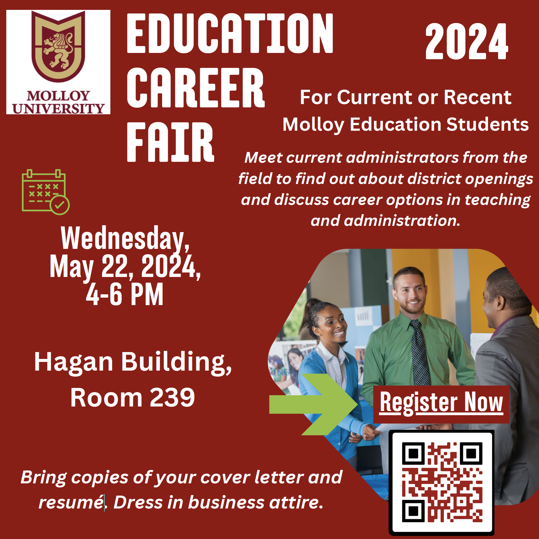 Education Career Fair | Molloy University