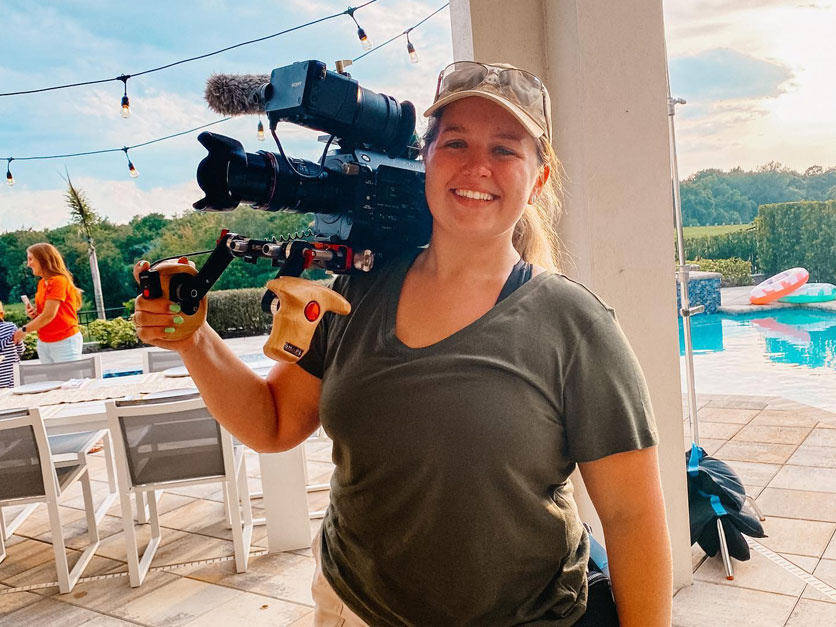 Bernadette Conway working at Disney's Animal Kingdom Lodge