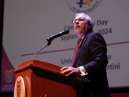 Jim Lentini speaking at Community Day