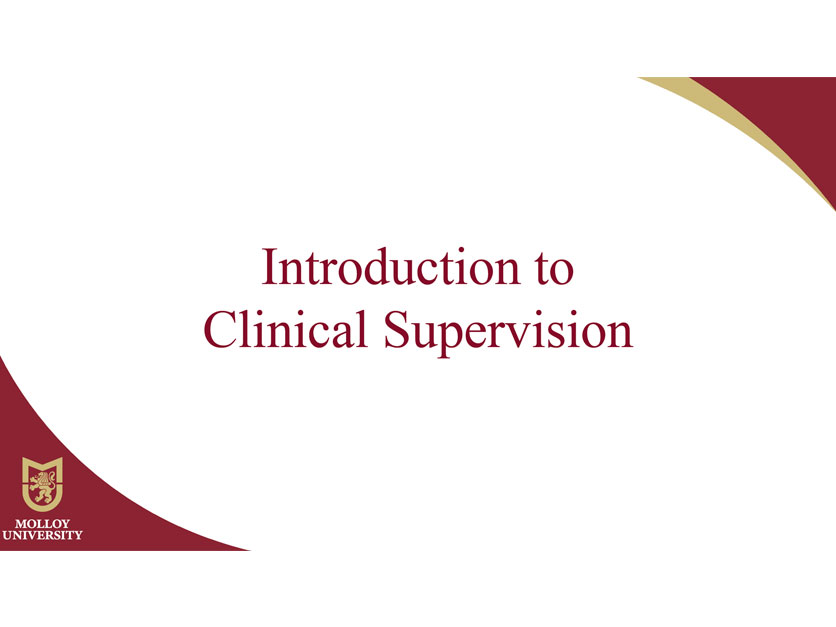 Clinical Supervisor Training Gallery Slide 3